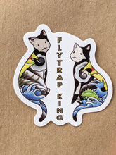 Load image into Gallery viewer, All five Flytrap King vinyl stickers!-Flytrap King